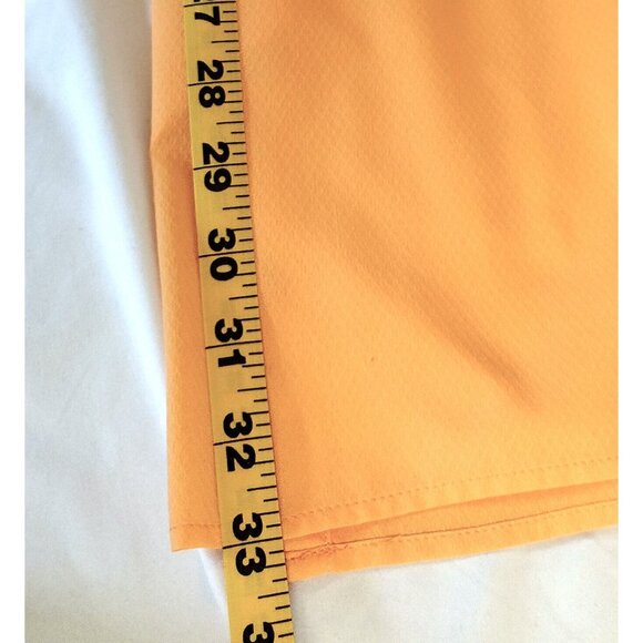 Field & Stream Mens Fisherman Shirt Size XXL Orange Short Sleeve Button Front - Picture 11 of 12